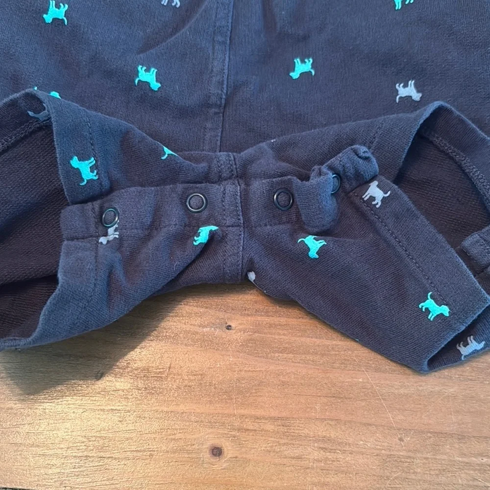 Carters Kids Overalls with Dog Print blue‎ 18months